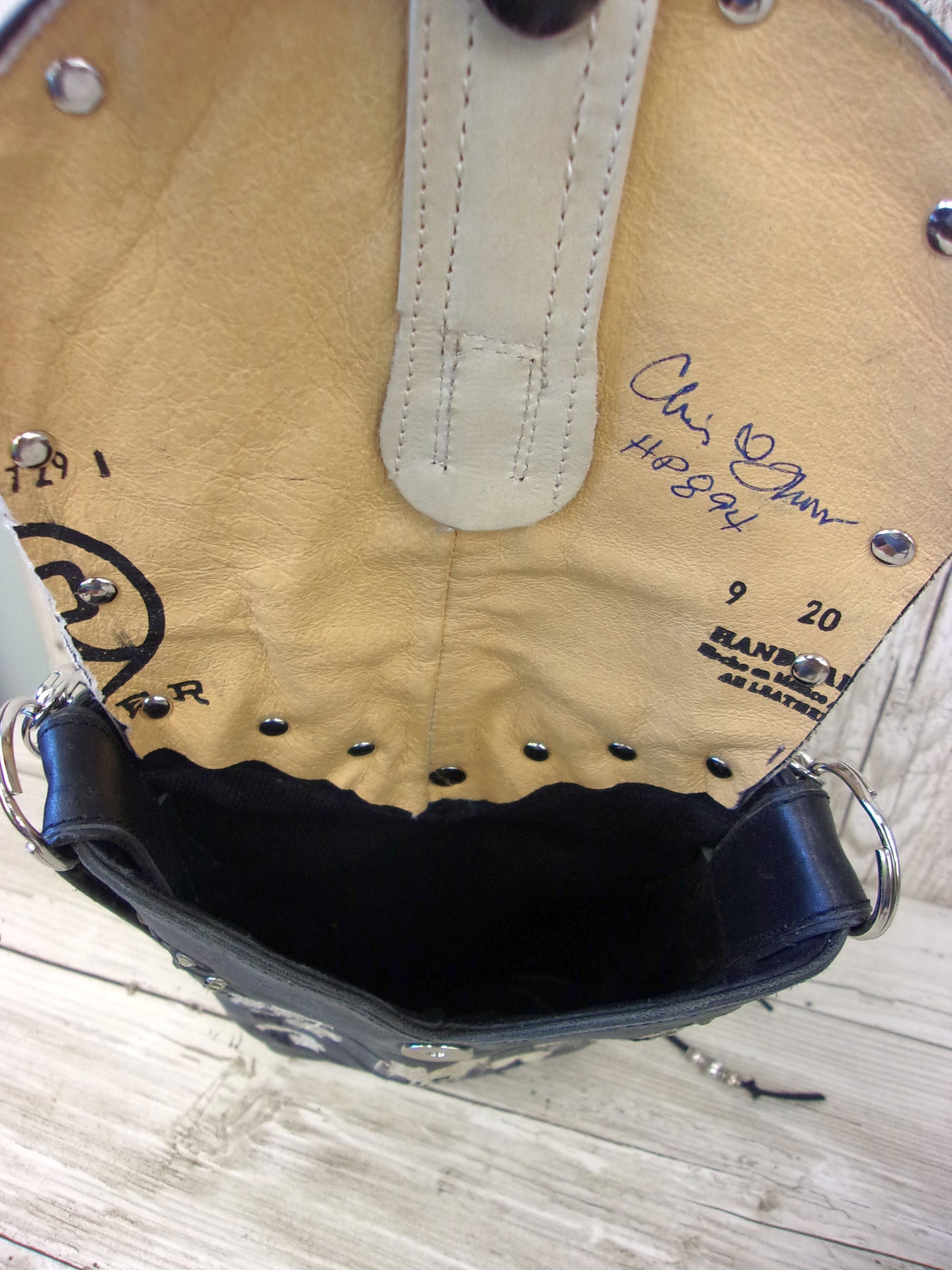 Cowboy Boot Crossbody Hipster Purse HP894 handcrafted from cowboy boots. Shop all unique leather western handbags, purses and totes at Chris Thompson Bags